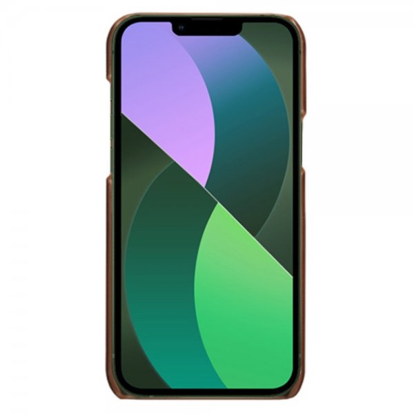 iPhone 14 Plus Deksel To Kortlommer Mørkebrun