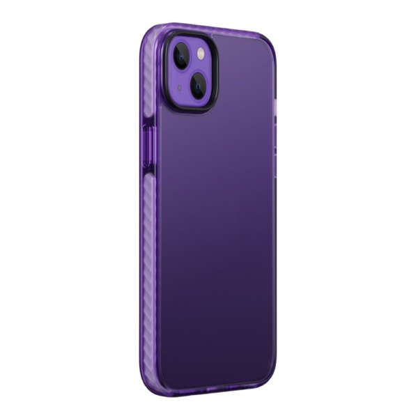 iPhone 14 Plus Deksel Støtsikker TPU Lilla