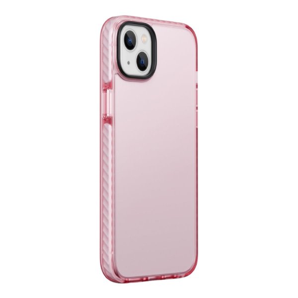 iPhone 14 Plus Deksel Støtsikker TPU Rosa