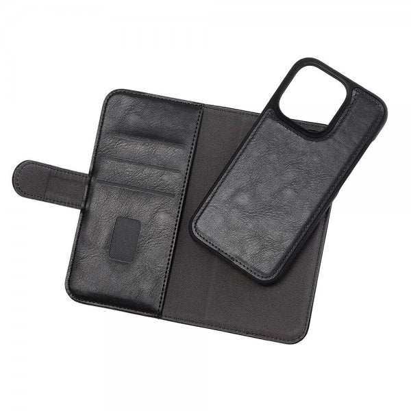 Gear iPhone 14 Pro Etui 2-in-1 Detachable with 3 Card Slots Svart