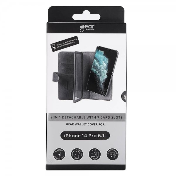 Gear iPhone 14 Pro Etui MagSeries Svart