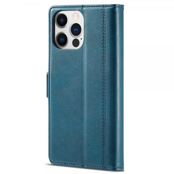 Lc.Imeeke iPhone 14 Pro Etui med Kortlomme Blå
