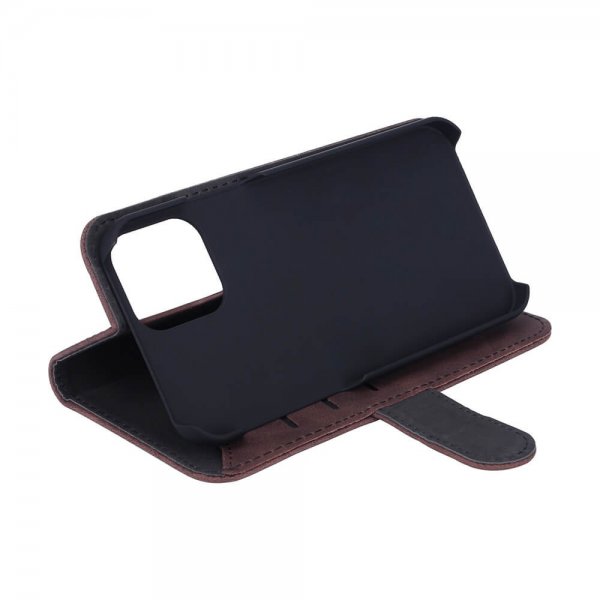 Gear iPhone 14 Pro Etui med Kortlomme Brun