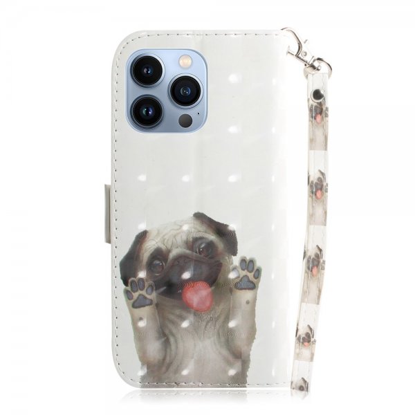 iPhone 14 Pro Etui Motiv Mops