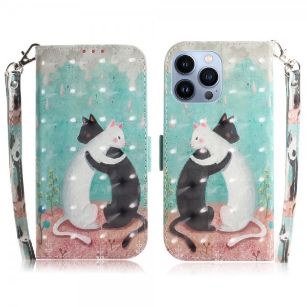 iPhone 14 Pro Etui Motiv To Katter