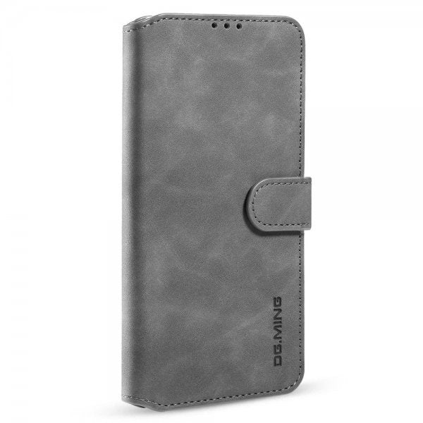 Dg.Ming iPhone 14 Pro Etui Retro Grå