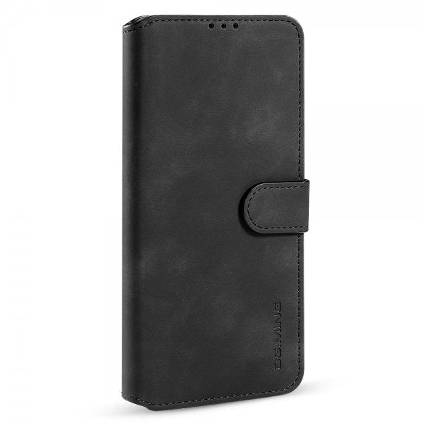 Dg.Ming iPhone 14 Pro Etui Retro Svart
