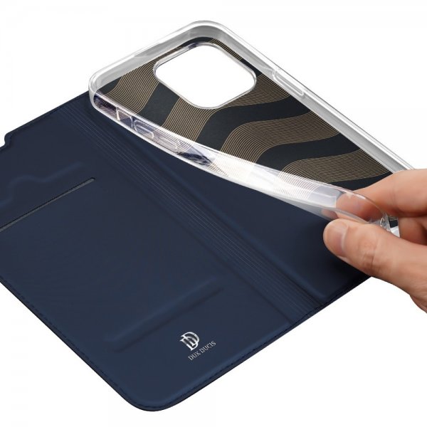 Dux Ducis iPhone 14 Pro Etui Skin Pro Series Blå