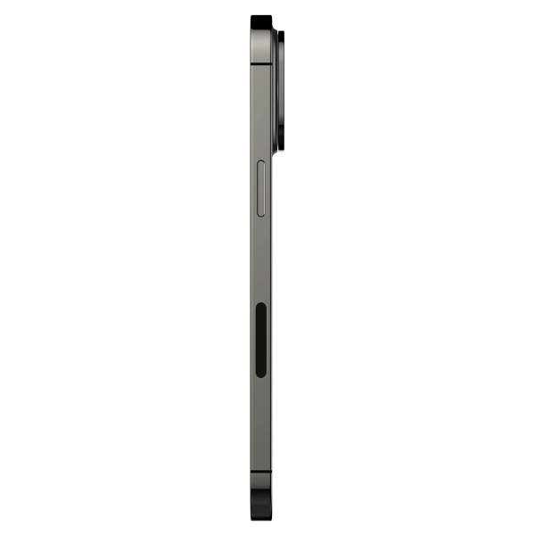 Spigen iPhone 14/15/16 Pro & Pro Max Kamerabeskytter Glas.tR Optik 2-pakning Svart