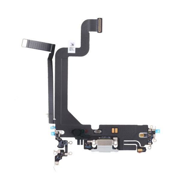 iPhone 14 Pro ladekontakt med flexkabel Original - hvit