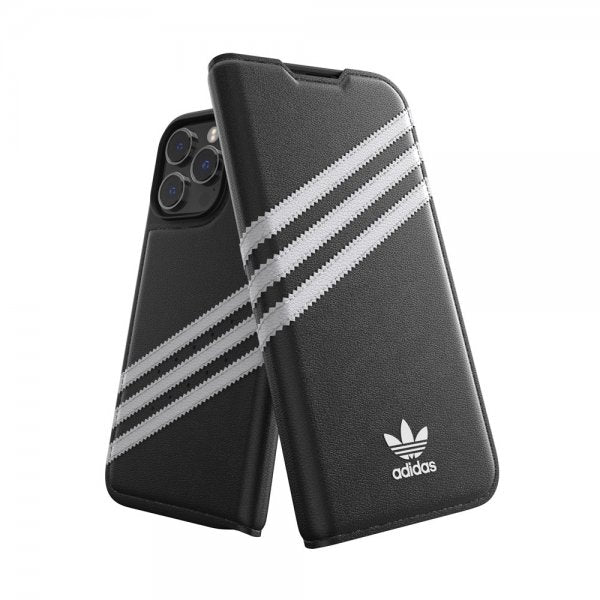 Adidas iPhone 14 Pro Max Etui 3 Stripes Booklet Case Svart Hvit