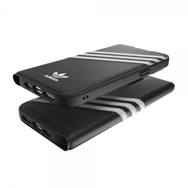 Adidas iPhone 14 Pro Max Etui 3 Stripes Booklet Case Svart Hvit