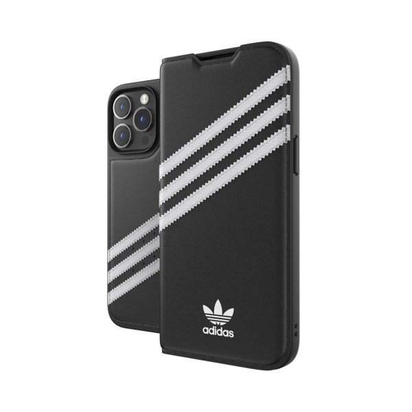 Adidas iPhone 14 Pro Max Etui 3 Stripes Booklet Case Svart Hvit