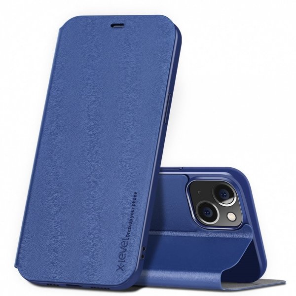 X-Level iPhone 14 Pro Max Etui FIB Color Blå