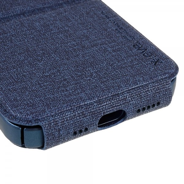 X-Level iPhone 14 Pro Max Etui Journey Series Blå