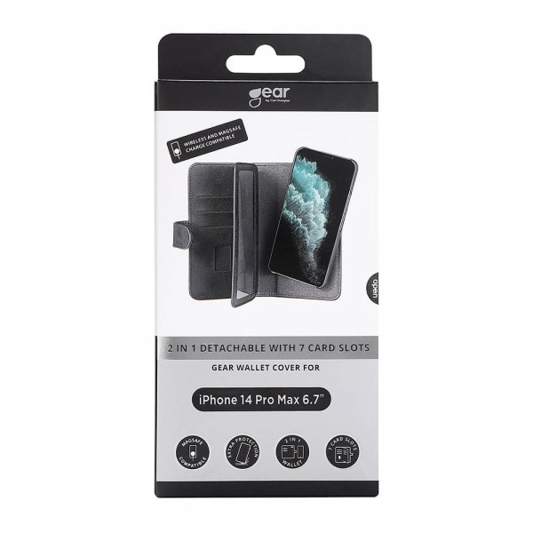 Gear iPhone 14 Pro Max Etui MagSeries Svart