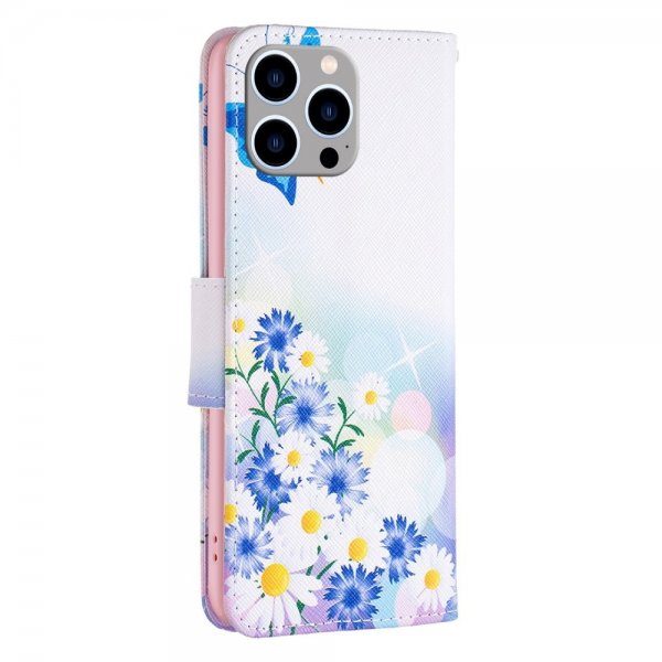 iPhone 14 Pro Max Etui Motiv Sommerfugler Og Blomster