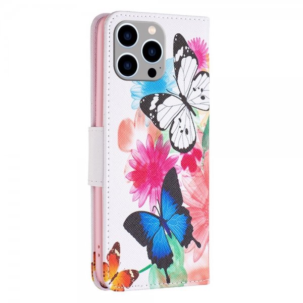 iPhone 14 Pro Max Etui Motiv To Sommerfugler