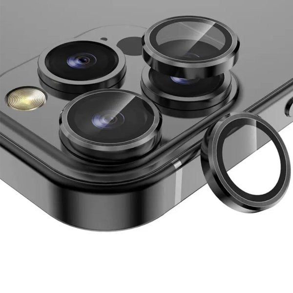 iPhone 14 Pro Max kameralinse med ramme - romgrå
