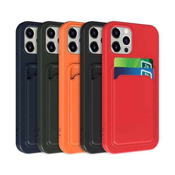 iPhone 14 Pro Max Deksel Kortholder Rosa