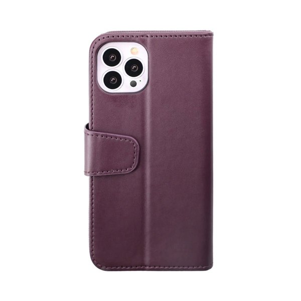 Rvelon iPhone 14 Pro Max Etui Utbrettbar Kortlomme Lilla