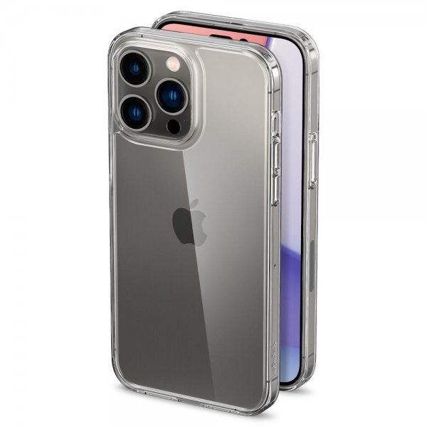 Spigen iPhone 14 Pro Max Deksel AirSkin Hybrid Crystal Clear