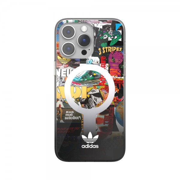 Adidas iPhone 14 Pro Max Deksel AOP Snap Case MagSafe Multicolor