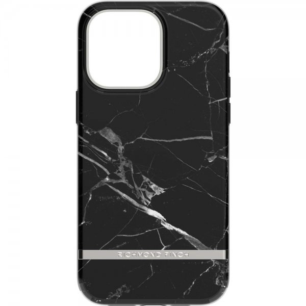 Richmond & Finch iPhone 14 Pro Max Deksel Black Marble