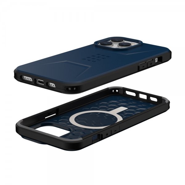 Urban Armor Gear (UAG) iPhone 14 Pro Max Deksel Civilian MagSafe Mallard
