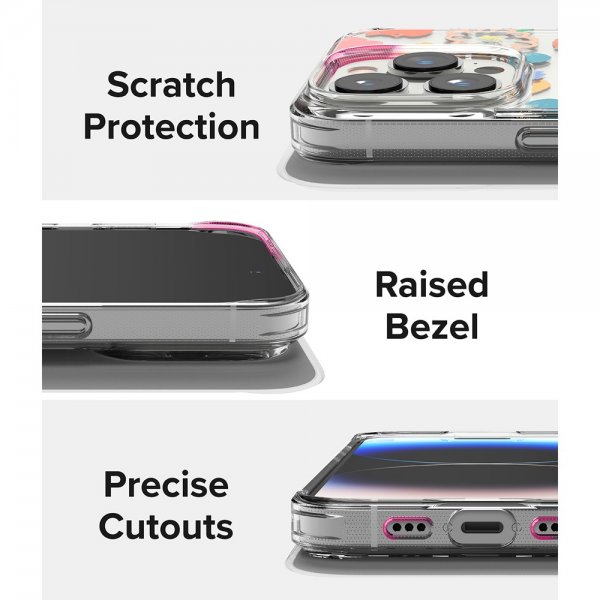 Ringke iPhone 14 Pro Max Deksel Fusion Design Floral