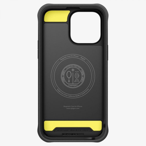 Spigen iPhone 14 Pro Max Deksel Geo Armor 360 MagFit Svart