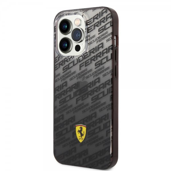 Ferrari iPhone 14 Pro Max Deksel Gradient Scuderia Svart