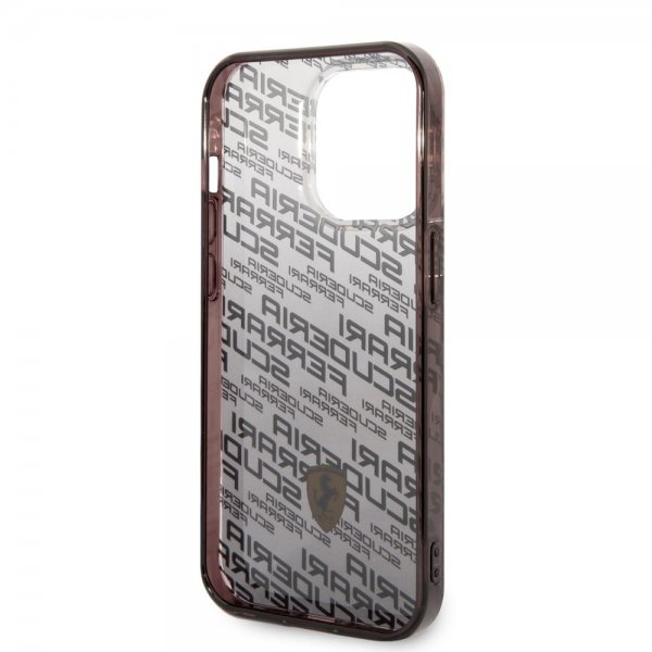 Ferrari iPhone 14 Pro Max Deksel Gradient Scuderia Svart