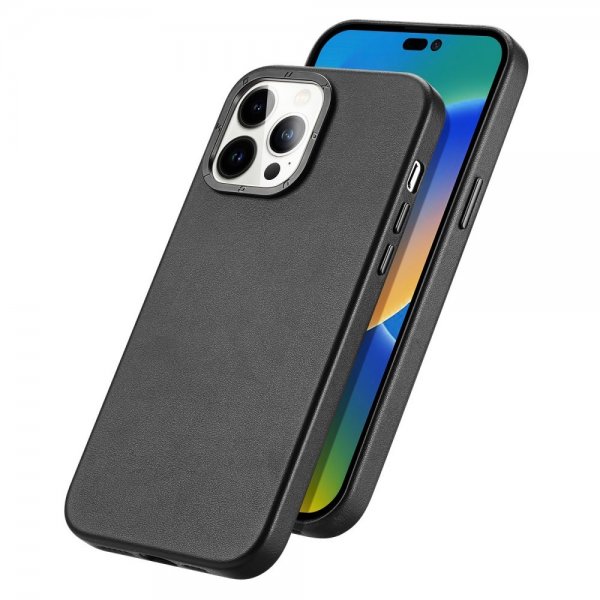 Dux Ducis iPhone 14 Pro Max Deksel Grit Series MagSafe Svart