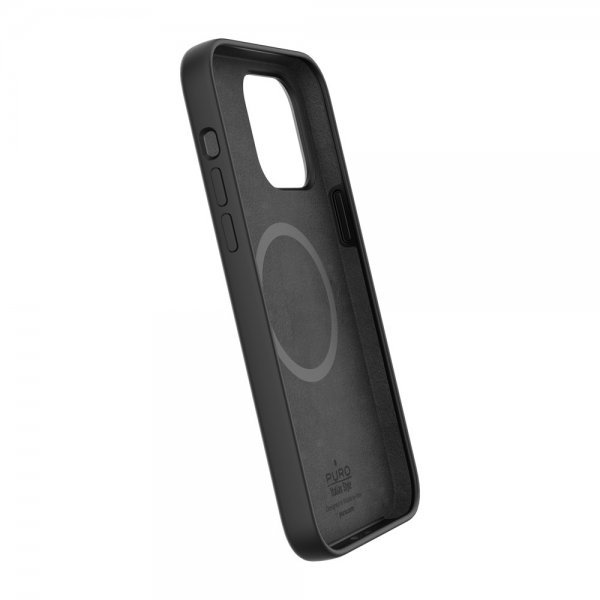 Puro iPhone 14 Pro Max Deksel ICON Mag Svart