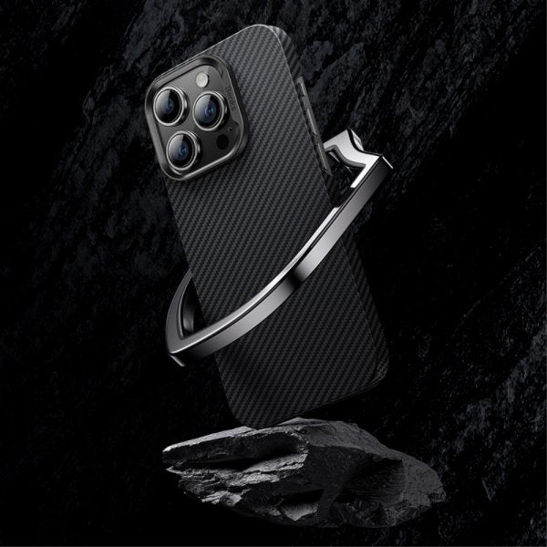 Benks iPhone 14 Pro Max Deksel Kevlar MagSafe Svart