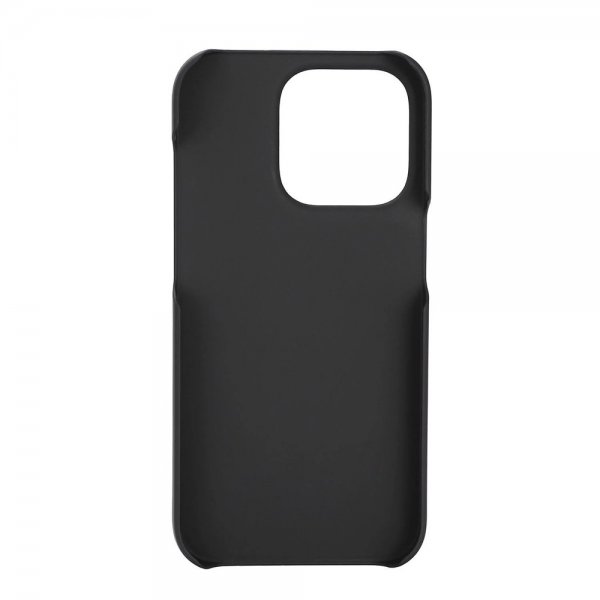Krusell iPhone 14 Pro Max Deksel Leather CardCover Svart