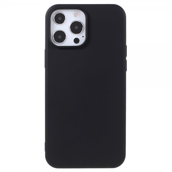 X-Level iPhone 14 Pro Max Deksel Liquid Silicone Svart