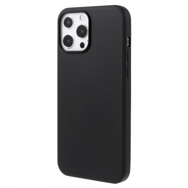 X-Level iPhone 14 Pro Max Deksel Liquid Silicone Svart
