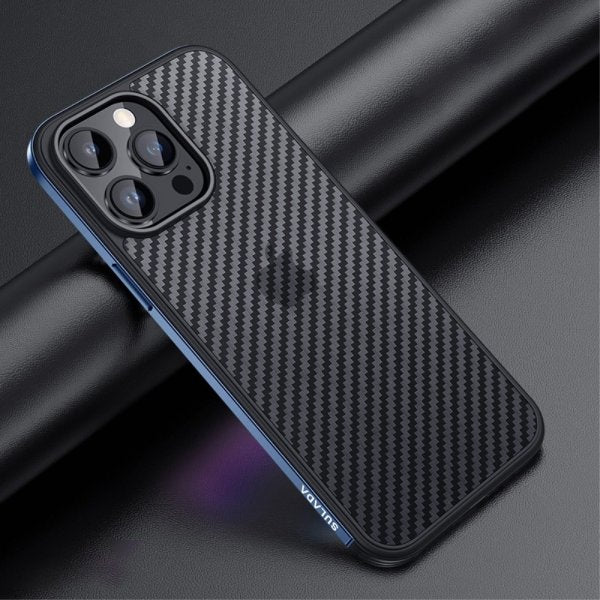 Sulada iPhone 14 Pro Max Deksel Luxury Series Blå