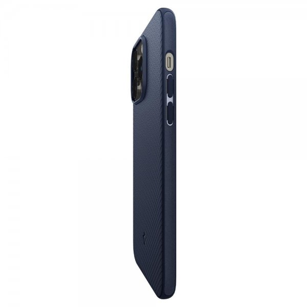Spigen iPhone 14 Pro Max Deksel Mag Armor MagFit Navy Blue