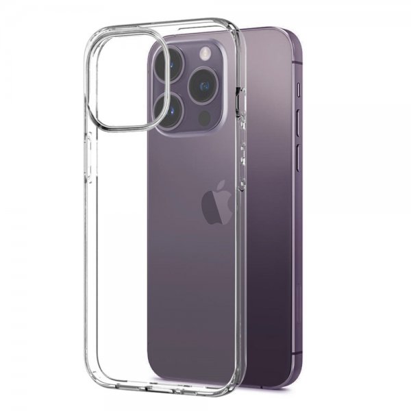 Northjo iPhone 14 Pro Max Deksel med Skjermbeskytter og Kamerabeskytter 3-i-1