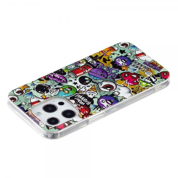 iPhone 14 Pro Max Deksel Motiv Graffiti