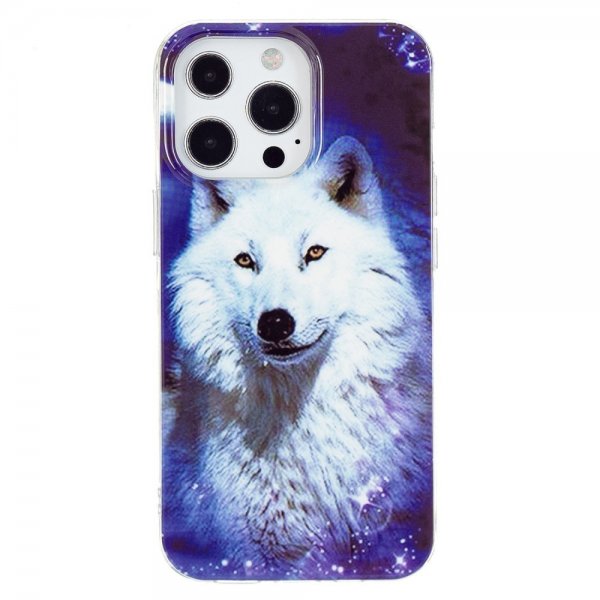 iPhone 14 Pro Max Deksel Motiv Polar ulv