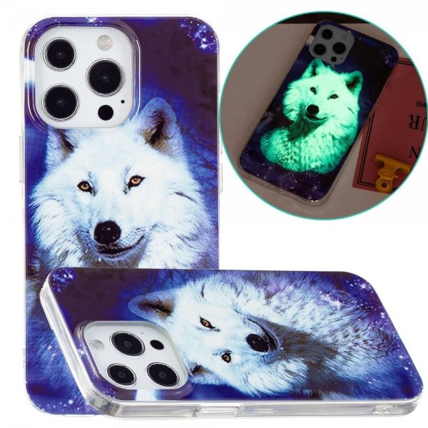 iPhone 14 Pro Max Deksel Motiv Polar ulv