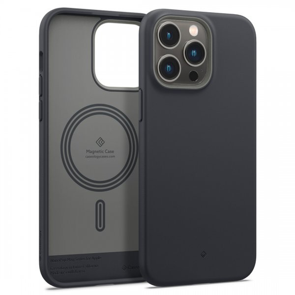 Caseology iPhone 14 Pro Max Deksel Nano Pop Mag Black Sesame