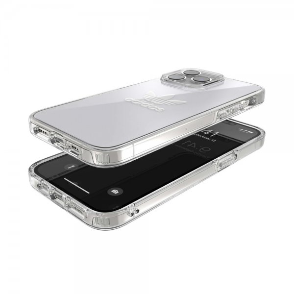 Adidas iPhone 14 Pro Max Deksel Protective Clear Case Transparent