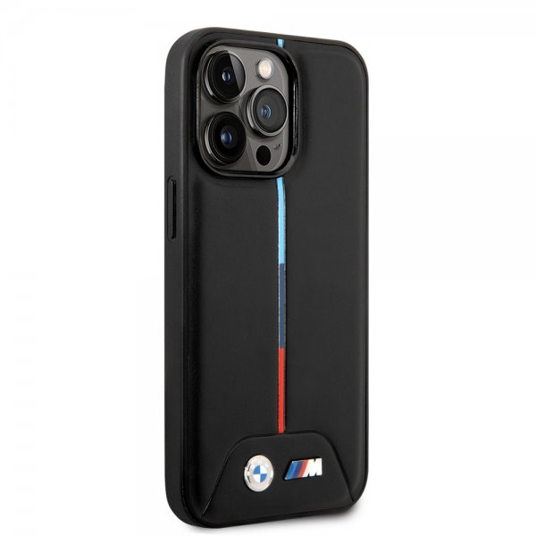 BMW iPhone 14 Pro Max Deksel Tikattu Svart