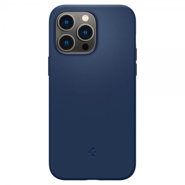 Spigen iPhone 14 Pro Max Deksel Silicone Fit MagFit Navy Blue