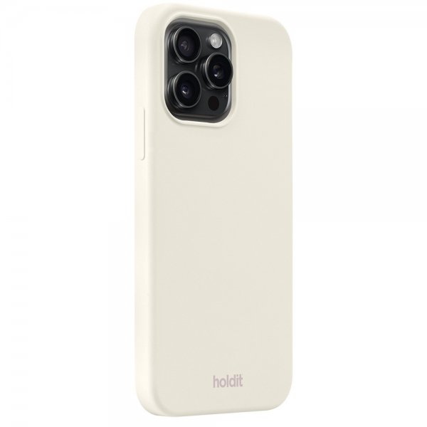holdit iPhone 14 Pro Max Deksel Silikon Soft Linen